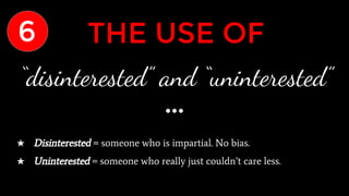 The 25 most common grammatical errors in the English language. | PDF