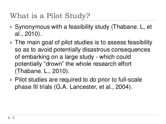 pilot study in dissertation example pdf