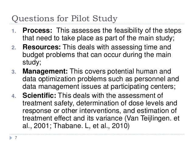 A Pilot Study What Why And How a-pilot-study-what-why-and-how