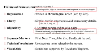 Process Description Writing: A Practical Guide for Beginners | PPTX