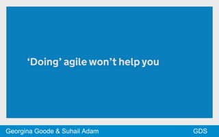 GDSGeorgina Goode & Suhail Adam
 