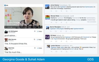 GDSGeorgina Goode & Suhail Adam
 