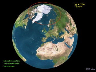 Ez erabili arratoia, utzi automatikoki aurreratzen. ........... . . .  . . . . . . . .  . . . . . . . . . . . . . .  Eguerdia Europan Al Mendoza 