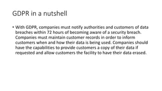General Data Protection Regulation | PPT