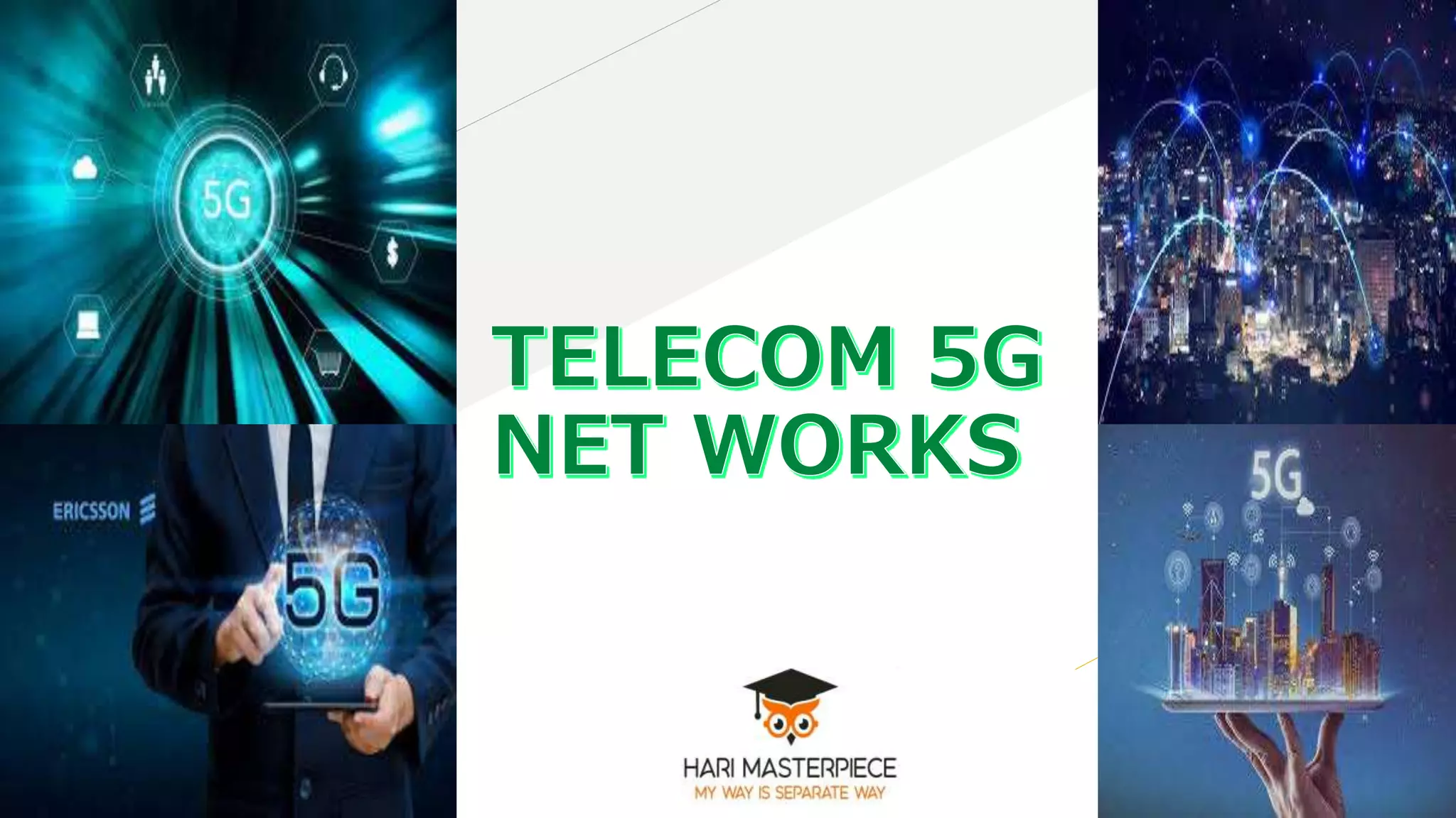 (2) 5 g networks and telecom ppt hari master piece