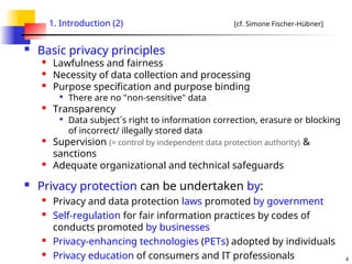 Introduction to Privacy Settings and Cyber Safety | PPT
