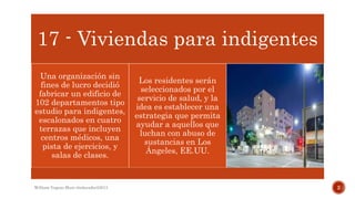17 - Viviendas para indigentes
Una organización sin
fines de lucro decidió
fabricar un edificio de
102 departamentos tipo
...