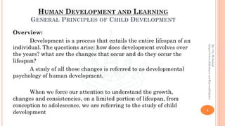 GENERAL PRINCIPLES OF CHILD DEVELOPMENT | PDF | Parenting Babies and ...