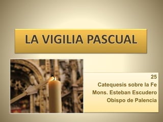 25 
Catequesis sobre la Fe 
Mons. Esteban Escudero 
Obispo de Palencia 
 