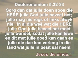 25 maart 2016 jesus, die einde en die begin! 