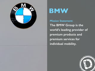 Bmw Group Vision And Mission