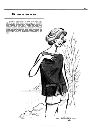 25 modelos de blusas e blusões gil brandão