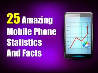 25Amazing
Mobile Phone
Statistics
And Facts
 