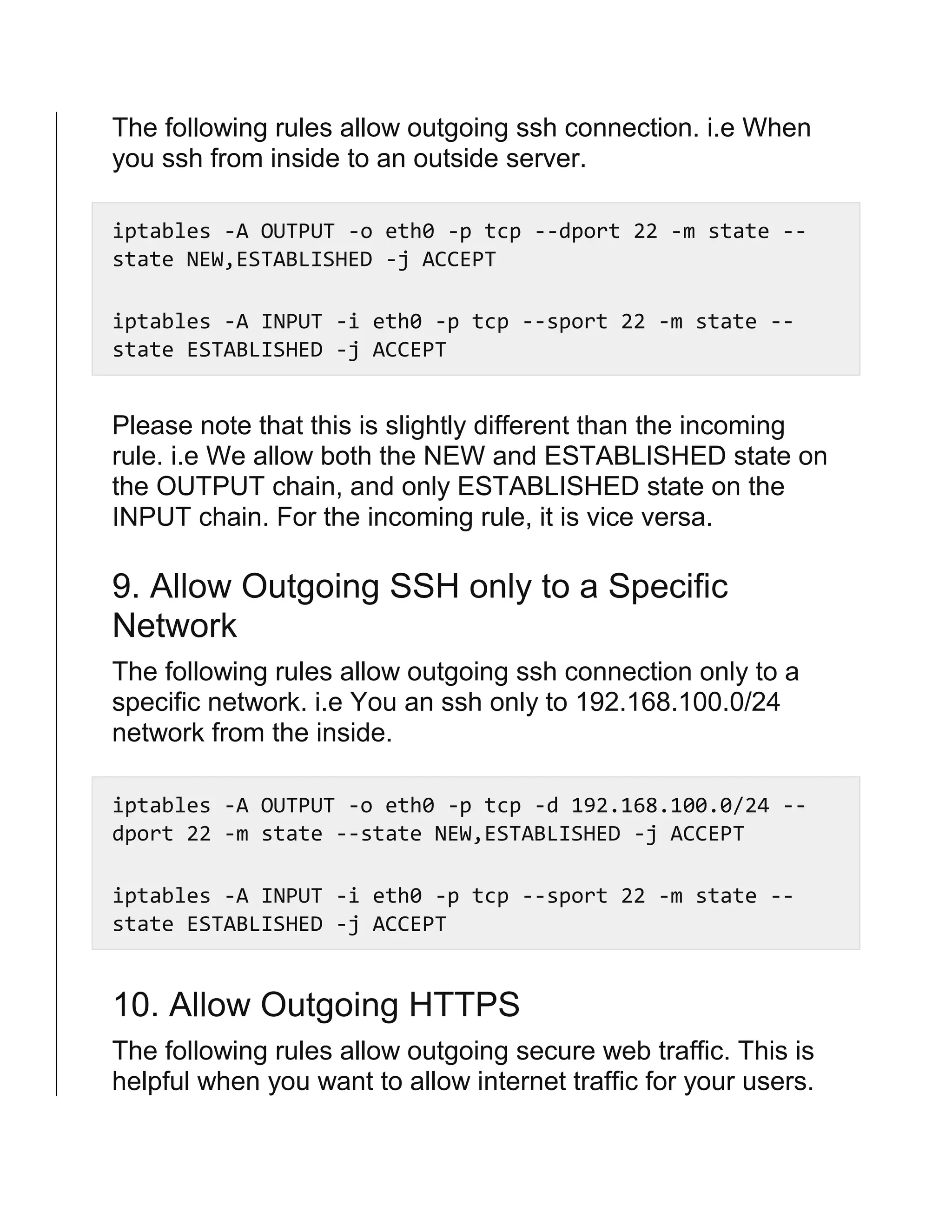 25 most frequently used linux ip tables rules examples PDF