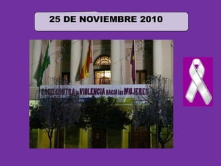 25 DE NOVIEMBRE 2010
 