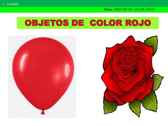 25 objetos de color rojo