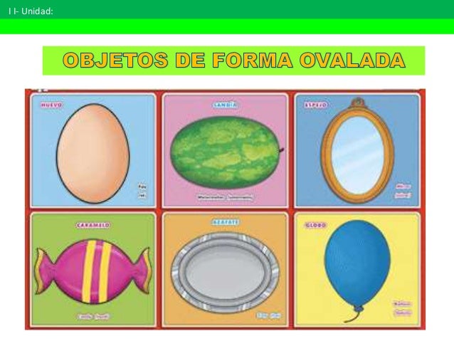 25 objetos de forma ovalada