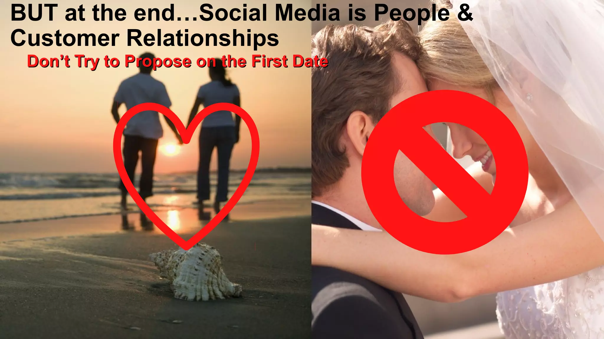 BUT at the end…Social Media is People &
Customer Relationships
Don’t Try to Propose on the First Date

5Copyright © 2013, Oracle and/or its affiliates. All rights reserved.

 