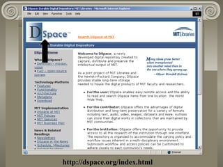 http://dspace.org/index.html
 