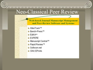 Neo-Classical Peer Review
 