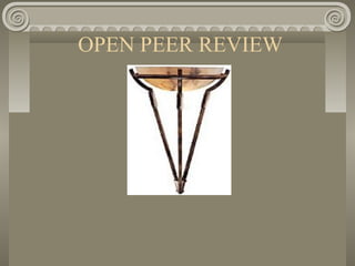 OPEN PEER REVIEW
 