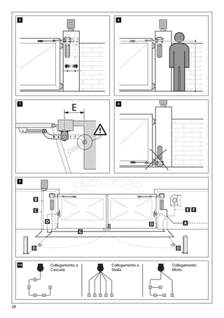5                                    6




                            E
     7                                    8




     9




          B

          C                                                        E F

              D                                                   A
                                                        D
                                   G


          D                                                   D


     10           Collegamento a       Collegamento a       Collegamento
                  Cascata              Stella               Misto




28
 