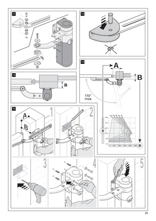 11                   12




                     14

                                                         A
13
                                                                                              B
                 B

                          110°
                          max



             1              2
15


     A                                   300
                                                   110° 105° 100° 95° 90°




                                         250


     B                                   200

                                     A
                                         150


                                         100


                                          50
                                               0         50      100        150   200   250   B




         3                       4                                                            5


                                                                                                  29
 