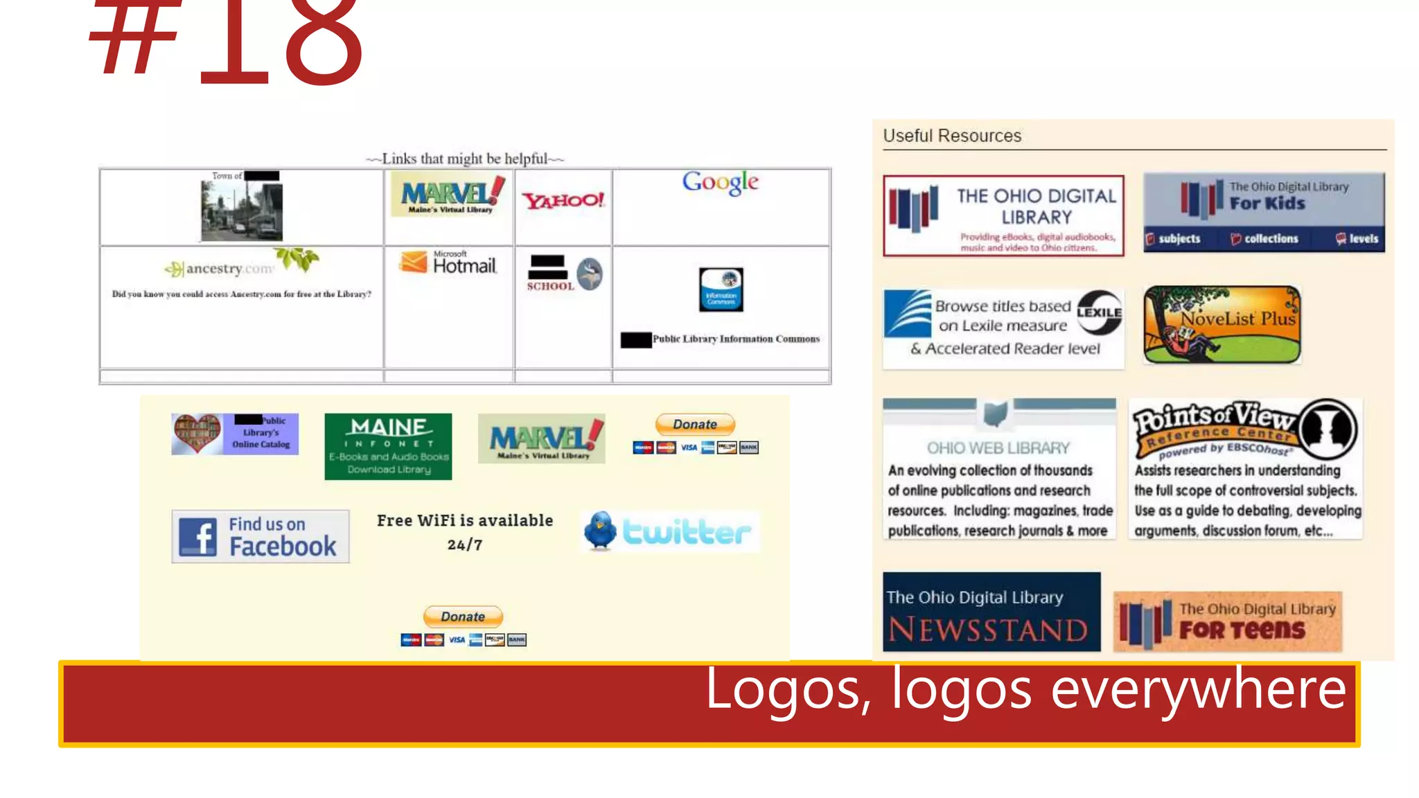 Logos, logos everywhere
#18
 