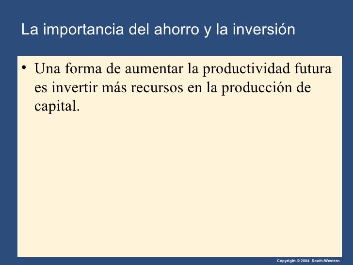 produccion y crecimiento