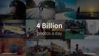 4 Billion
photos a day
christina@scop.ioangel.co/scopioimages
 