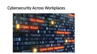 Cybersecurity Across Workplaces
 