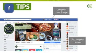 TIPS Use your
cover image
Update your
button
 