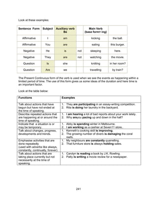 25 tenses | PDF