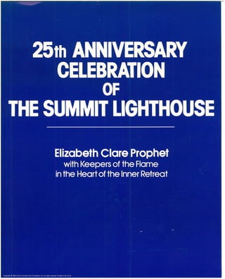 The Summit Lighthouse: 25th anniversary celebration of summit lighthouse album cover