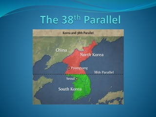 1948 marked elections in both North Korea and South
Korea
North Korea held Parliamentary elections; established
Communist ...