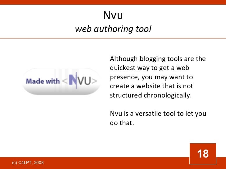 popular web authoring tools