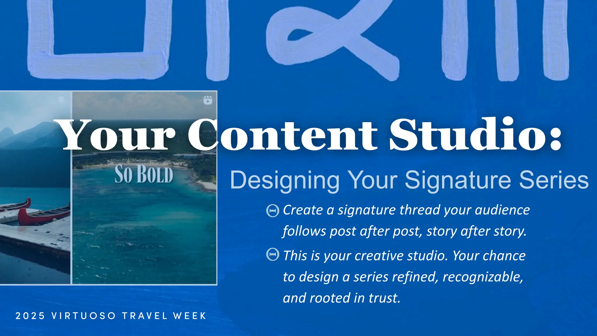 Designing Your Signature Series
Create a signature thread your audience
follows post after post, story after story.
This is your creative studio. Your chance
to design a series refined, recognizable,
and rooted in trust.
 