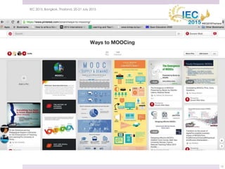 21 July 2015IEC 2015, Bangkok, Thailand, 20-21 July 2015
12
 