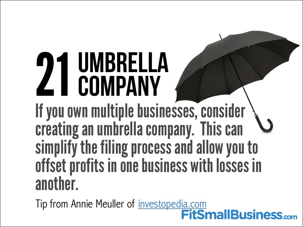 21 umbrella company If you