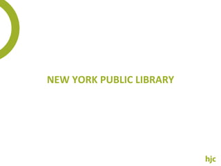 NEW YORK PUBLIC LIBRARY 
