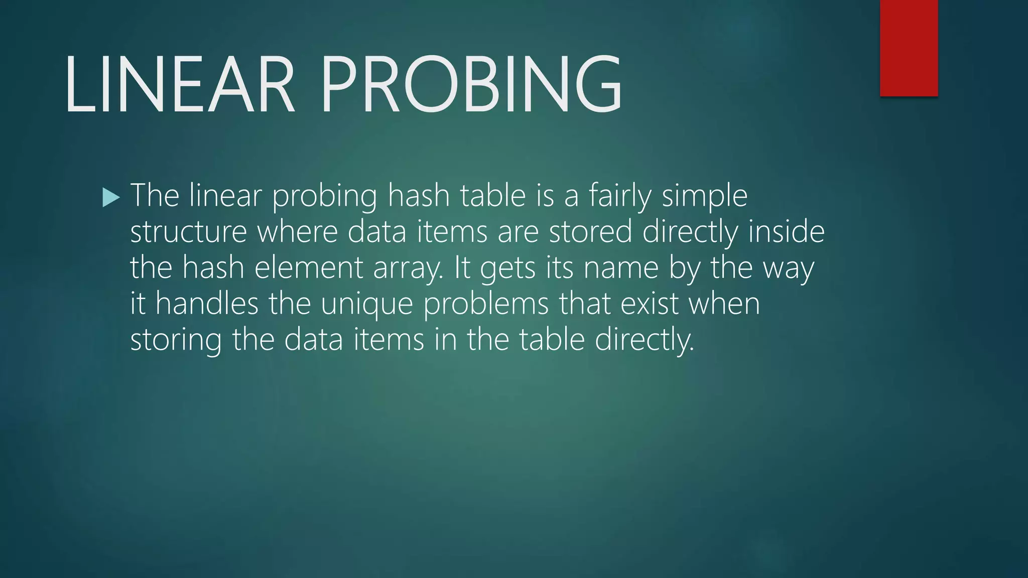 Hashing In Data Structure | PPT