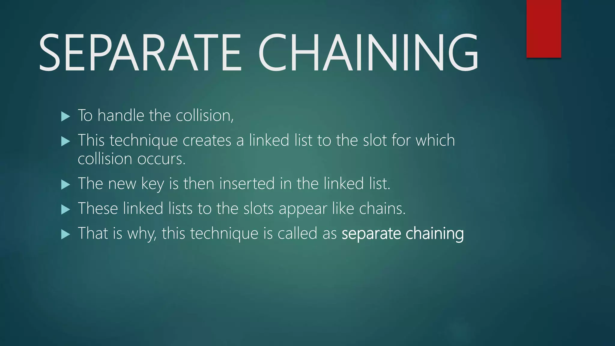 Hashing In Data Structure | PPT