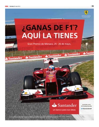 61Domingo 26 mayo 2013M
 