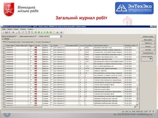 Загальний журнал робіт
 