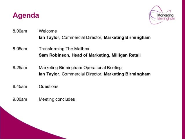 marketing meeting