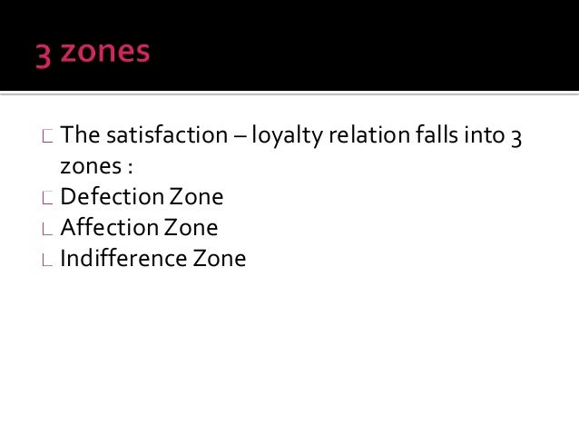 Thesis on relationship between customer satisfaction and loyalty