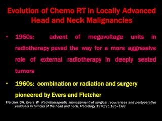 Chemoradiation for head and neck cancers | PPTX
