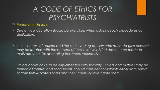ethical principles of psychologists code ethical principles of psychologists code