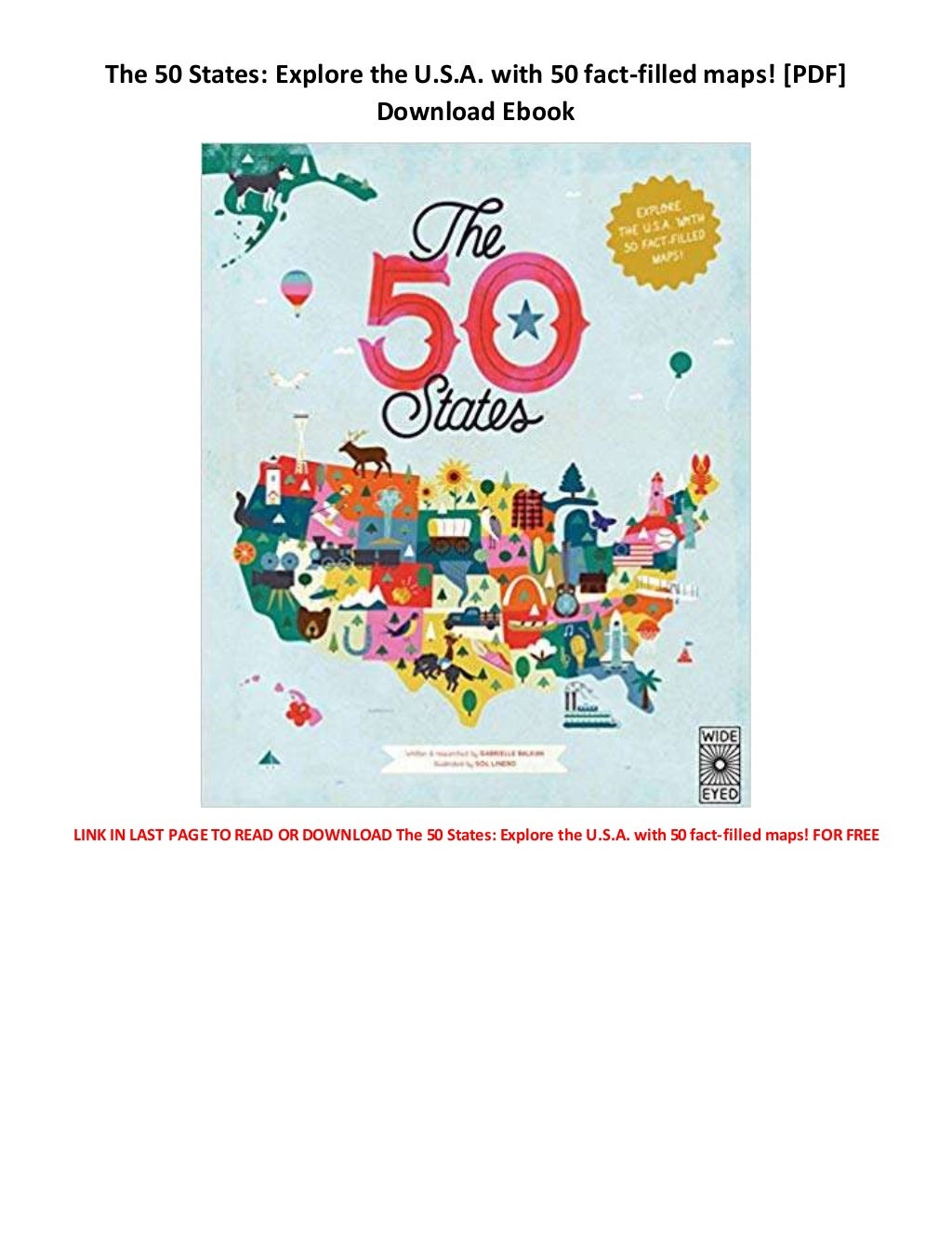 The 50 States: Explore the U.S.A. with 50 fact-filled maps! ( books o…