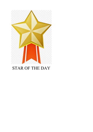 STAR OF THE DAY
 